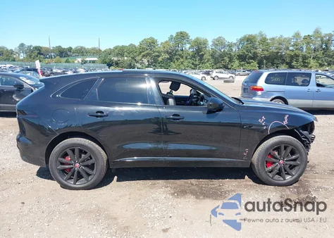 2022 Jaguar F-Pace S P250 Awd Automatic из США, поврежденный, VIN SADCJ2EX5NA698705